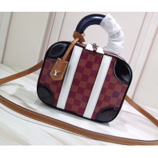 Louis Vuitton Mini Luggage Bag Damier Ebene Canvas 2019