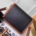 Louis Vuitton Taurillon Leather Mini Dauphine Bag M55073 Black/White 2019