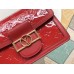 Louis Vuitton Monogram Vernis Patent Leather Mini Dauphine Bag Red 2019