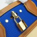 Louis Vuitton Taurillon Leather City Steamer Mini Bag M55099 Blue/Beige 2019