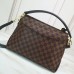 Louis Vuitton Damier Ebene Canvas 3D LV Beaubourg MM Bag N40177 Noir 2019