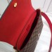 Louis Vuitton Damier Ebene Canvas 3D LV Beaubourg MM Bag N40176 Scarlet 2019