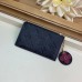 Louis Vuitton Flower Monogram Empreinte Zipped Card Holder M68338 Black 2019