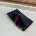 Louis Vuitton Flower Monogram Empreinte Zipped Card Holder M68338 Black 2019