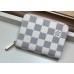 Louis Vuitton Zippy Coin Purse Damier Azur Canvas N60229 Rose Ballerine