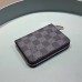 Louis Vuitton Zippy Coin Purse Damier Graphite Canvas