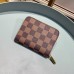 Louis Vuitton Zippy Coin Purse Damier Ebene Canvas N63070 Brown