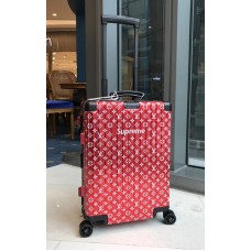 Rimova x Louis Vuitton x Supreme Luggage Red 2018