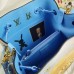 Louis Vuitton Neonoe Bucket Bag M53501 Blue/Gold 2018