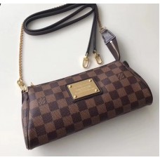 Louis Vuitton Eva Clutch N55213 Damier Ebene Canvas 2017