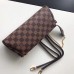 Louis Vuitton Eva Clutch N55213 Damier Ebene Canvas 2017