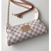 Louis Vuitton Eva Clutch N55214 Damier Azur Canvas 2017