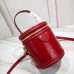 Louis Vuitton Monogram Vernis Leather Canvas Cannes Beauty Case Bucket Bag M53998 Rouge 2019