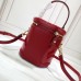 Louis Vuitton Monogram Vernis Leather Canvas Cannes Beauty Case Bucket Bag M53998 Rouge 2019