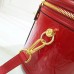 Louis Vuitton Monogram Vernis Leather Canvas Cannes Beauty Case Bucket Bag M53998 Rouge 2019