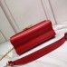 Louis Vuitton Epi Leather Twist MM Bag Red/Gold 2019