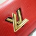 Louis Vuitton Epi Leather Twist MM Bag Red/Gold 2019