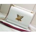 Louis Vuitton Epi Leather Twist MM Bag M53596 White 2019