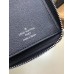 Louis Vuitton Men's Zippy Wallet M30559 Taiga Leather