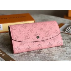 Louis Vuitton Iris Wallet in Mahina Leather M60145 Pink