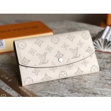 Louis Vuitton Iris Wallet in Mahina Leather M60177 White