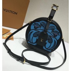 Louis Vuitton Petite Boite Chapeau Bag M52341 Black/Blue 2018