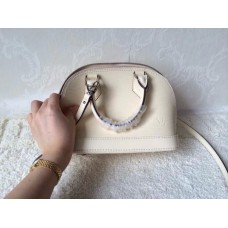 Louis Vuitton Epi Leather Alma BB M40853 white