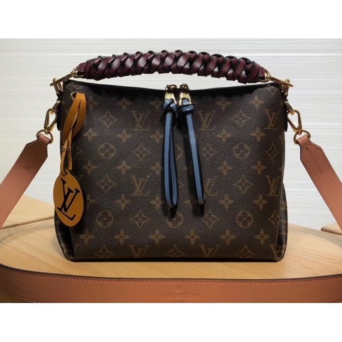 Louis Vuitton Braided Handle Beaubourg Hobo Monogram Canvas Mini