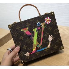 Louis Vuitton Print Monogram Canvas Box Bag 2019