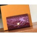 Louis Vuitton Monogram Vernis Leather 6 Key Holder M61223 Fuchsia