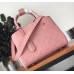 Louis Vuitton Montaigne BB/MM Bag in Monogram Empreinte Leather M44123 Pink