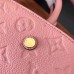 Louis Vuitton Montaigne BB/MM Bag in Monogram Empreinte Leather M44123 Pink