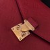 Louis Vuitton Pochette Metis Monogram Empreinte Leather Bag M41488 Red