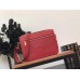 Louis Vuitton Pochette Metis Monogram Empreinte Leather Bag M41488 Red