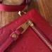 Louis Vuitton Pochette Metis Monogram Empreinte Leather Bag M41488 Red