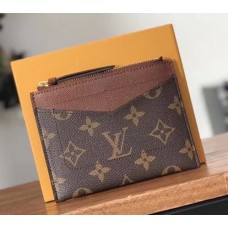 Louis Vuitton Porte-Cartes Monogram Canvas Card Holder M62257 Coffee