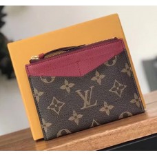 Louis Vuitton Porte-Cartes Monogram Canvas Card Holder M62257 Red