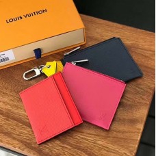 Louis Vuitton Trio Epi Leather Wallet M62254 Red/Pink/Blue