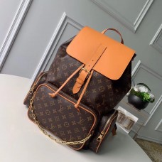 louis vuitton monogram canvas m44658 backpack trio 2019