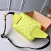 louis vuitton Outdoor Bumbag yellow in taiga leather M30251