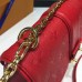 Louis Vuitton Monogram Empreinte Saint Sulpice PM Shoulder Bag M43392 Red 2017