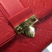 Louis Vuitton Monogram Empreinte Saint Sulpice PM Shoulder Bag M43392 Red 2017
