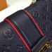 Louis Vuitton Monogram Empreinte Saint Sulpice PM Shoulder Bag M43392 Marine Rouge 2017