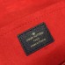 Louis Vuitton Monogram Empreinte Saint Sulpice PM Shoulder Bag M43392 Marine Rouge 2017