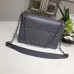 Louis Vuitton Epi Denim Leather Shoulder Bag M54217 Grey 2017