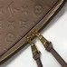Louis Vuitton Monogram Empreinte Leather Ponthieu Bag PM M43743 Taupe Glace 2017