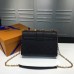 Louis Vuitton Monogram Empreinte Saint Sulpice PM Shoulder Bag M43392 Black 2017