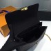Louis Vuitton Monogram Empreinte Saint Sulpice PM Shoulder Bag M43392 Black 2017