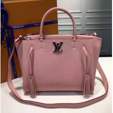 Louis Vuitton Calfskin Leather Lockmeto Epsom M54572  Rose Poudre 2017