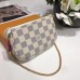 Louis Vuitton Damier Azur Canvas Animal Print Mini Pochette Bag N58010 2017